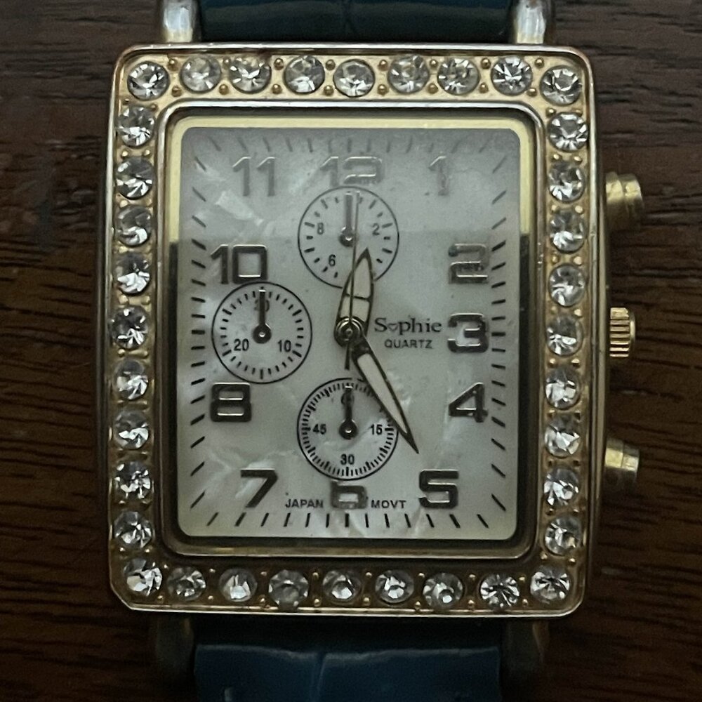 Sophie leather-band Women's Watch